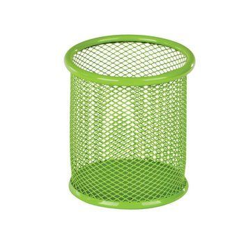 Стакан-підставка для ручок Kite Kite 80х80х100мм металева салатова K17-2110-09 K17-2110-09 фото