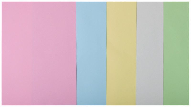 Кольоровий папір Buromax PASTEL А4 80г/м2 5кол. 20л. (BM.2721220-99) BM.2721220-99 фото