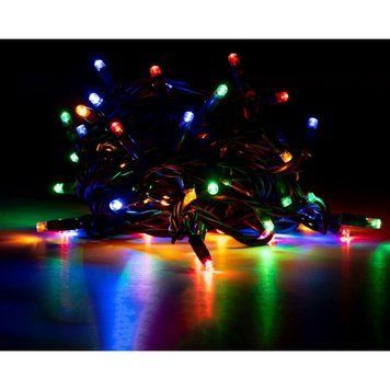Електрогірлянда вулична Novogodko 12.25 м 65 LED, IP65, різнокольорова, каучук (801191) 801191 фото