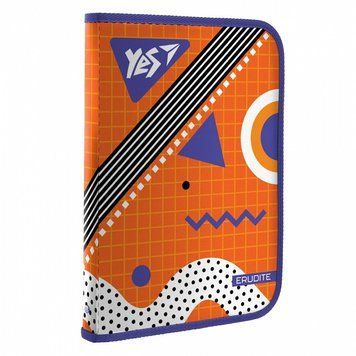 Папка факультативна на блискавці YES Erudite A4 (491929) 491929 фото