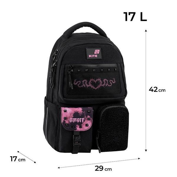Рюкзак шкільний Kite Education Teens Drama Queen (K26-2587M-2) K26-2587M-2 фото