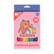 Олівці кольорові YES Line Friends. Choco and Sally 18 кольорів (290734) 290734 фото 1