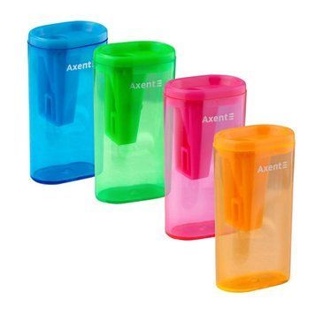 Точилка Axent з контейнером Lighter асорті 1155-A 1155-A фото