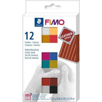 Набір пластики "Effect Colours", 12х25гр, Fimo 4007817053331 фото