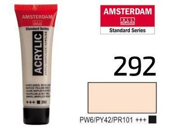 Фарба акрилова Royal Talens AMSTERDAM 20 мл (292) неополитанский жовто-червоний світлий (8712079347659) 8712079347659 фото