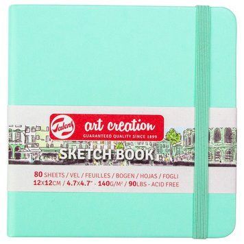 Блокнот для графіки Royal Talens Art Creation 12х12 см 140г/м2 80 арк. Fresh Mint (8712079466961) 8712079466961 фото