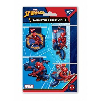 Закладки магнитные YES &laquo;Marvel&raquo;, высечка, 4шт 707403 фото