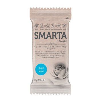 Пластика самозастигаюча Smarta блакитна 100 г (8682923974129) 8682923974129 фото