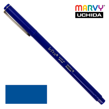 Ручка капілярна Uchida Marvy синій 0,3 мм 4300-S Le Pen (28617430300) 28617430300 фото
