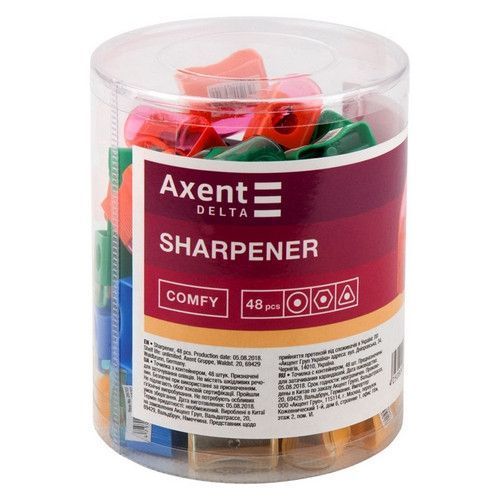 Точилка Axent з контейнером Comfy асорті D9702 D9702 фото