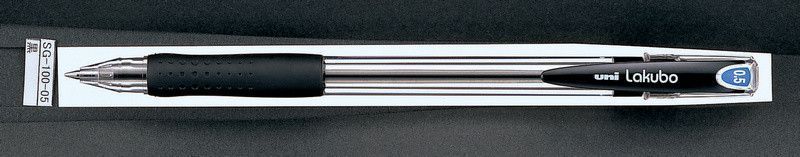 Ручка кулькова Uni LAKUBO fine чорний 0,7 мм (SG-100.(07).Black) SG-100.(07).Black фото