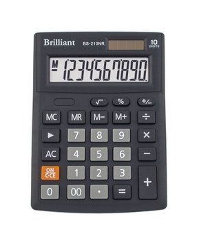 Калькулятор настільний Brilliant BS-210NR 10 розрядів (BS-210NR) BS-210NR фото
