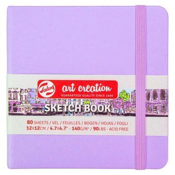 Блокнот для графіки Royal Talens Art Creation 12х12 см 140г/м2 80 арк. Pastel Violet (8712079467012) 8712079467012 фото