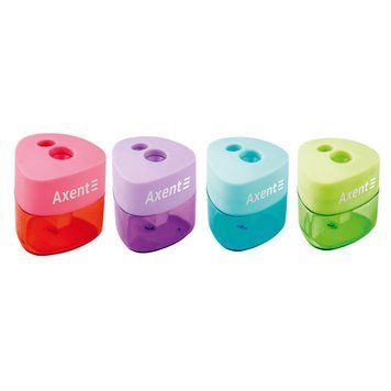 Точилка с контейнером Axent Pastel soft mix (1157-A) 1157-A фото