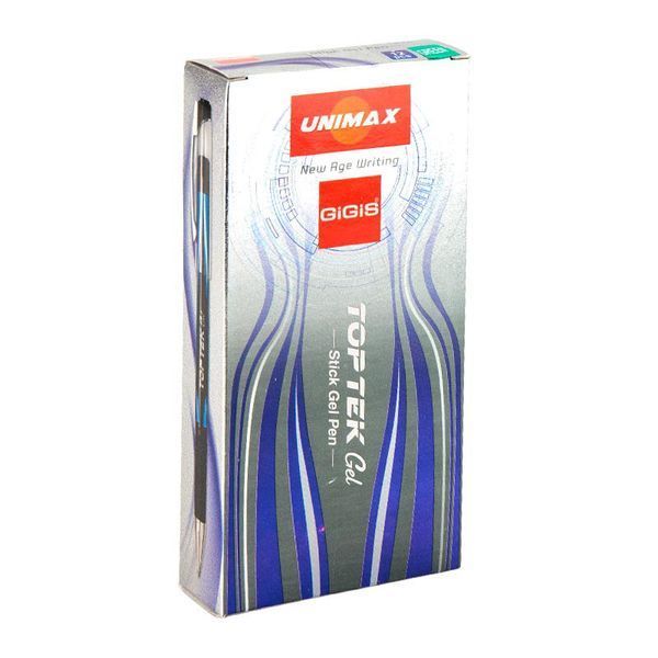 Ручка гелева Unimax Top Tek Gel зелений UX-133-04 UX-133-04 фото