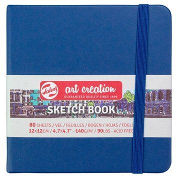 Блокнот для графіки Royal Talens Art Creation 12х12 см 140г/м2 80 арк. Navy Blue (8712079467067) 8712079467067 фото