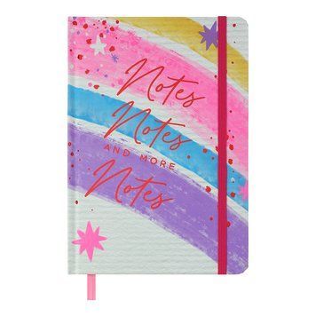 Блокнот на гумці Buromax Neon А5 96 арк. клітинка (BM.255116-10) BM.255116-10 фото