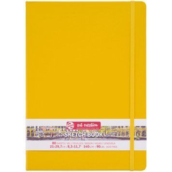 Скетчбук Royal Talens Art Creation блокнот для графіки 21х29,7см 80л. 140г/м золотисто-жовтий (8712079451721) 8712079451721 фото