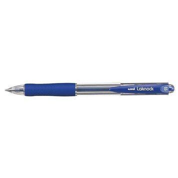 Ручка кулькова Uni Laknock автомат micro 0,5 мм синій SN-100.(05).Blue SN-100.(05).Blue фото
