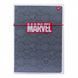 Записна книга блокнот YES MARVEL BLACK А4 48 аркушів клітинка в пласт. папці з малюнком (764425) 764425 фото 1