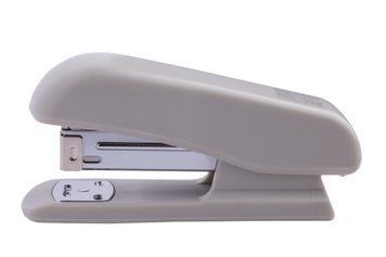 Степлер пластиковий Buromax 20 аркушів 105х31х55 мм скоби №24,26 сірий (BM.4212-09) BM.4212-09 фото