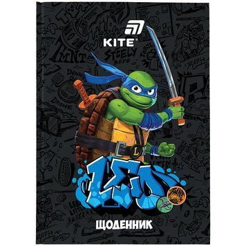 Щоденник шкільний Kite Ninja Turtles тверда обкладинка (NT26-262) NT26-262 фото
