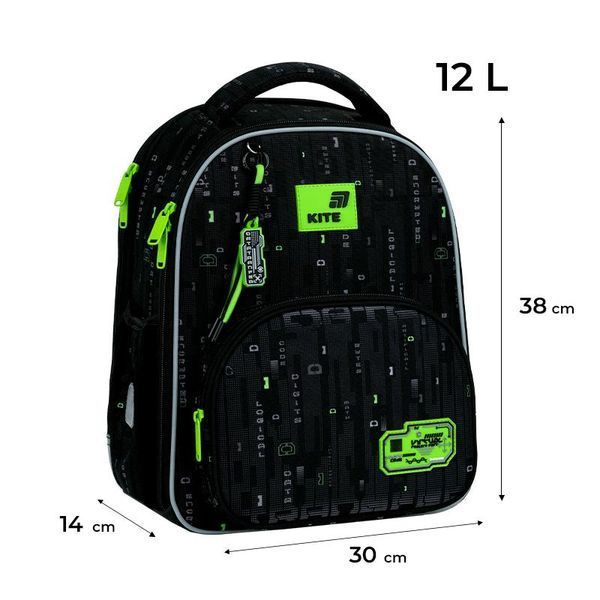 Рюкзак каркасний з ортопедичною спинкою Kite Education Digital (K26-556M-4) K26-556M-4 фото