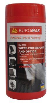 Серветка для екранів і оптики Buromax 50х70см біла BM.0802 BM.0802 фото