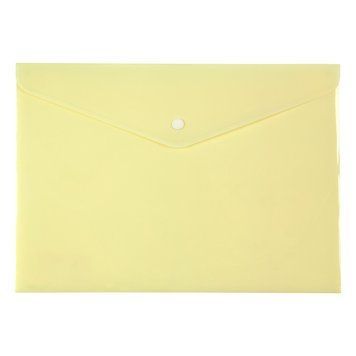 Папка на кнопці А4 Axent Pastelini жовта (1412-08-A) 1412-08-A фото