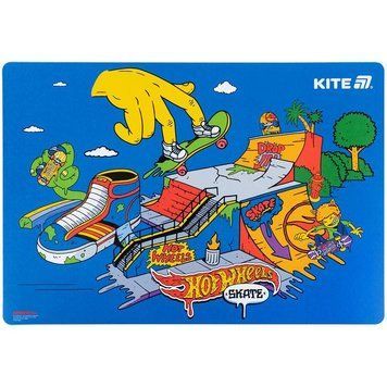 Підкладка настільна Kite Hot Wheels 42,5x29 см (HW25-207-2) HW25-207-2 фото