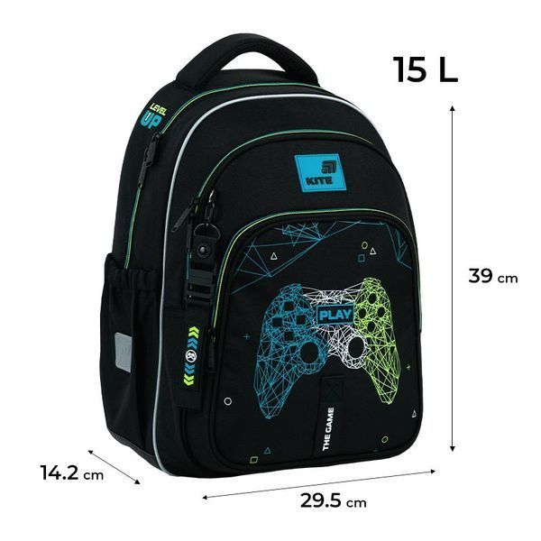 Рюкзак шкільний з ортопедичною спинкою Kite Education Next Level (K26-763M-4) K26-763M-4 фото