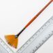 Кисть синтетика Rosa Carrot 1097FN Kolos віялова №2 кор. ручка (4823064901481) 4823064901481 фото 2