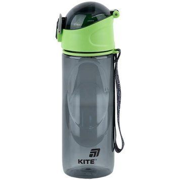 Пляшечка для води Kite 530 мл сіра (K25-400-2) K25-400-2 фото