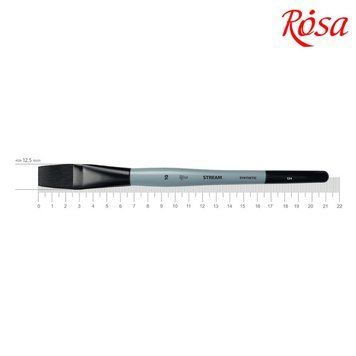 Кисть синтетика Rosa Stream 134 плоска №10 коротка ручка (4823098517047) 4823098517047 фото