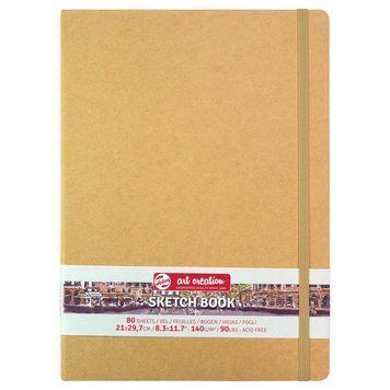 Блокнот для графіки Royal Talens Art Creation А4 140г/м2 80 арк. Kraft (8712079467159) 8712079467159 фото