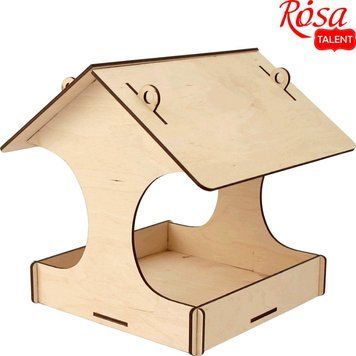 Годівниця для птахів Rosa Talent фанера 23х20х22см (4823098519331) 4823098519331 фото