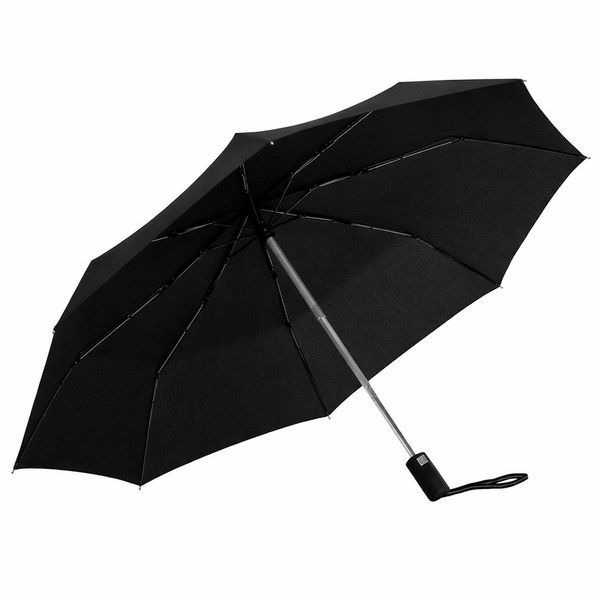 Парасоля міні автоматична FARE Trimagic Safety чорна (FR.5480_black) FR.5480 black фото