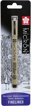 Лінер PIGMA Micron (0.1), 0,25 мм, Чорний, в блістері, Sakura 8712079441579 фото