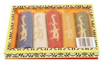 Туш китайська D. K. Art&Craft набір 5кол 31р суха (6926586610973) 6926586610973 фото