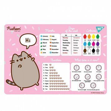 Підкладка настільна Yes Pusheen англ. (492061) 492061 фото