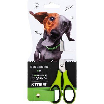 Ножиці дитячі Kite Dogs 13 см з гумовими вставками (K22-123) K22-123 фото
