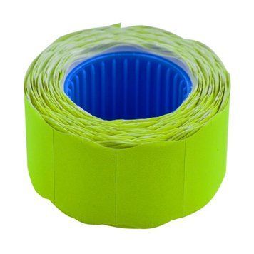 Цінник Buromax фігурний 375 шт 6 м 26x16 мм жовтий (BM.282203-08) BM.282203-08 фото