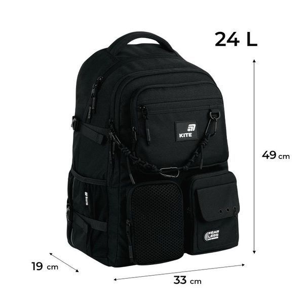 Рюкзак шкільний Kite Education Teens Fear Less (K26-1018XL-1) K26-1018XL-1 фото