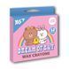 Олівці кольорові воскові YES Line Friends 12 кольорів (590141) 590141 фото 1