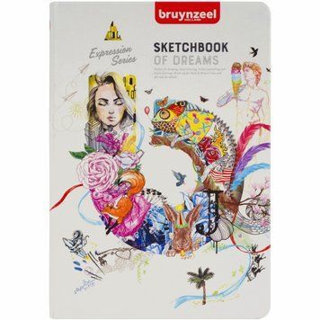 Скетчбук Sakura Sketch блокнот 140 г/м2 14,8х21 см 80 л білий (8712079454630) 8712079454630 фото