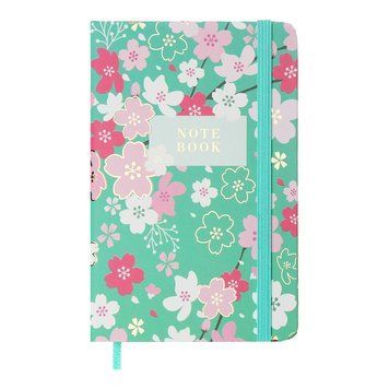 Блокнот на гумці Buromax Blossom А6 80 арк. клітинка (BM.256102-14) BM.256102-14 фото
