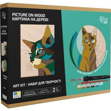 Набір для випалювання ROSA Start Cats (4823098544708) 4823098544708 фото