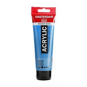Фарба акрилова Royal Talens AMSTERDAM 120 мл (564) діамантовий синій (8712079158408) 8712079158408 фото