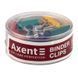 Біндер Axent 19 мм асорті кольорів, туба 12штук 4409-a 4409-a фото 2