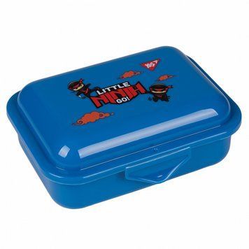 Ланчбокс Yes Ninja 280 мл синій (708157) 708157 фото